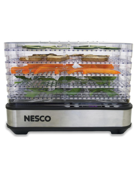 Deshidratador de Alimentos NESCO FD-5TC - 5 Bandejas Sin BPA, 420W