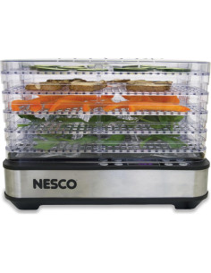 Deshidratador de Alimentos NESCO FD-5TC - 5 Bandejas Sin BPA, 420W 2
