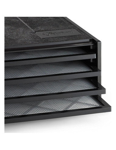 Deshidratadora de Alimentos Excalibur 4 Bandejas 250W Negro