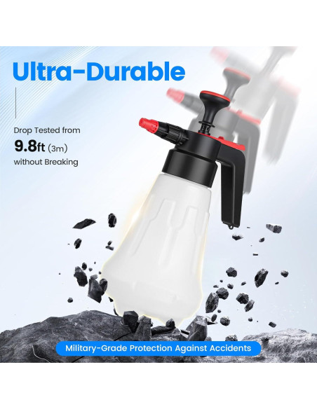 Pulverizador de Espuma de Mano 2L DESPERTAR AW-01 con Boquillas