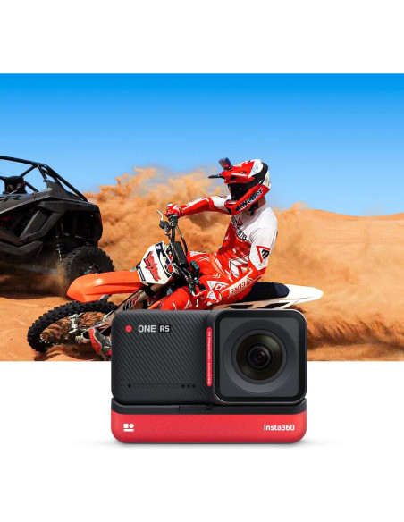 Cámara de acción Insta360 ONE RS Twin 4K 60fps 5.7K 360 Cámara de acción Insta360 ONE RS Twin 4K 60fps 5.7K 360