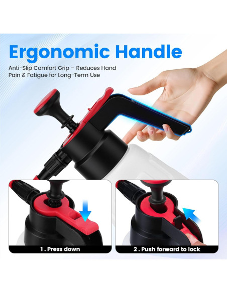 Pulverizador de Espuma de Mano 2L DESPERTAR AW-01 con Boquillas