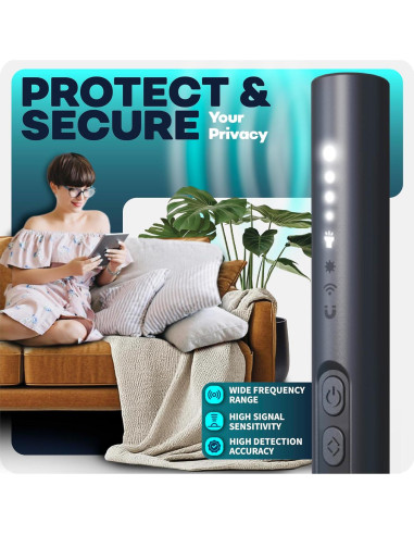 Detector de Cámaras Ocultas TensaOne - Antiespía Inalámbrico