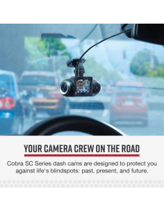 Cámara de Tablero Inteligente Cobra SC 201 Full HD GPS WiFi 2
