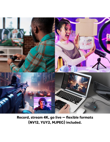 Tarjeta de Captura AVerMedia StreamLine MINI+ GC311G2 4K60 HDR