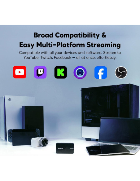 Tarjeta de Captura AVerMedia StreamLine MINI+ GC311G2 4K60 HDR