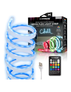 Tira LED Multicolor Flexible 1.98m Xtreme con Control Remoto