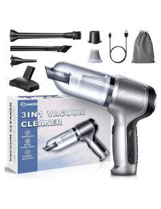 Aspiradora de Mano Saker 3 en 1 Inalámbrica 12000PA Portátil