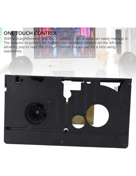 Adaptador de Casete VHS C a VHS VBESTLIFE 188x102mm