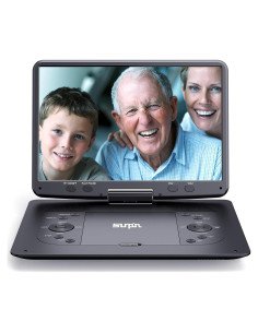 Reproductor de DVD Portátil SUNPIN 14.1" HD Batería 5h
