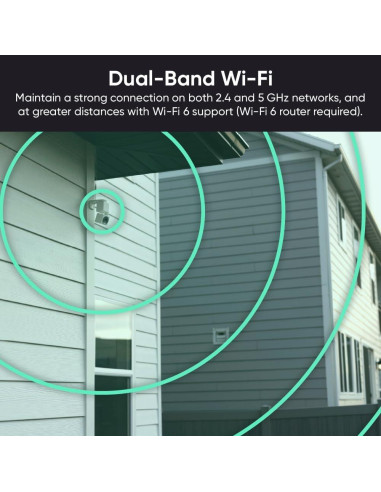 Cámara de Seguridad Inteligente WYZE Cam Pan v4 4K AI IP65