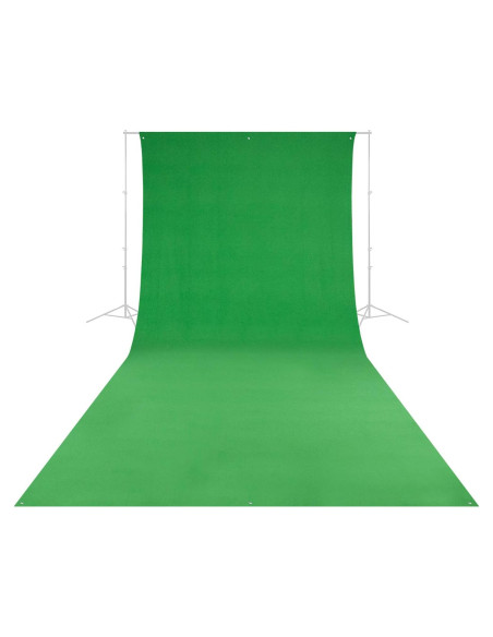 Fondo Verde Chroma Key 2.74x6.1m Westcott 132 Resistente Arrugas