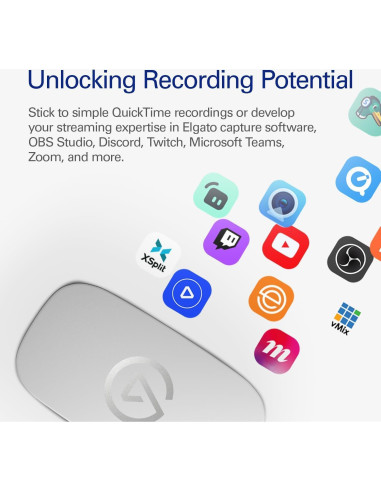 Tarjeta de Captura Elgato Game Capture Neo 4K60 HDR USB