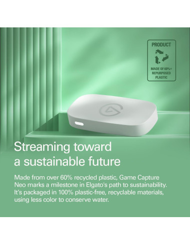 Tarjeta de Captura Elgato Game Capture Neo 4K60 HDR USB