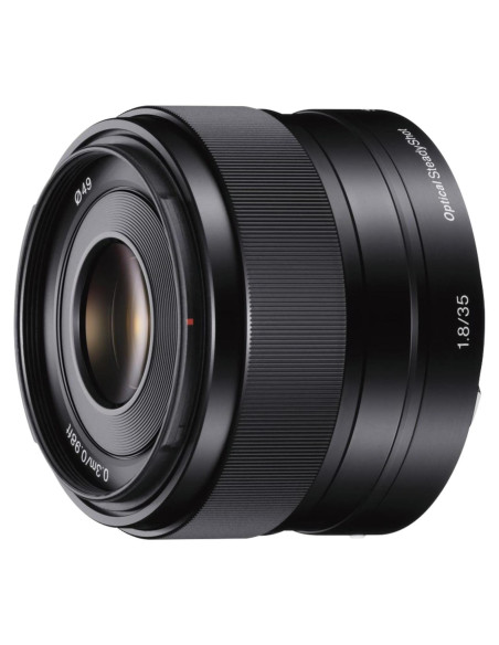 Lente Fija Sony SEL35F18 35mm f/1.8 Compacta y Ligera Lente Fija Sony SEL35F18 35mm f/1.8 Compacta y Ligera