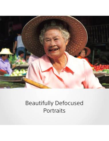 Lente Fija Sony SEL35F18 35mm f/1.8 Compacta y Ligera