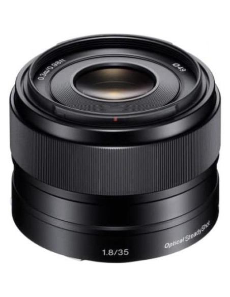 Lente Fija Sony SEL35F18 35mm f/1.8 Compacta y Ligera Lente Fija Sony SEL35F18 35mm f/1.8 Compacta y Ligera
