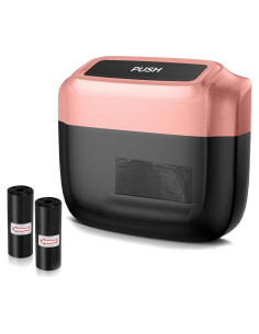 Basurero para Auto MOTORBUDDY Rosa con 30 Bolsas, Compacto y Práctico
