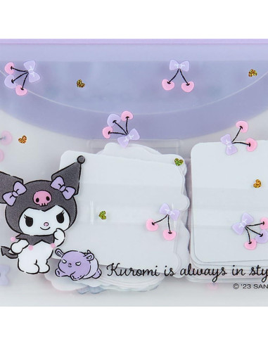 Sello y Estuche Chromi Sanrio - Papelería Linda 9.3x6.8 cm