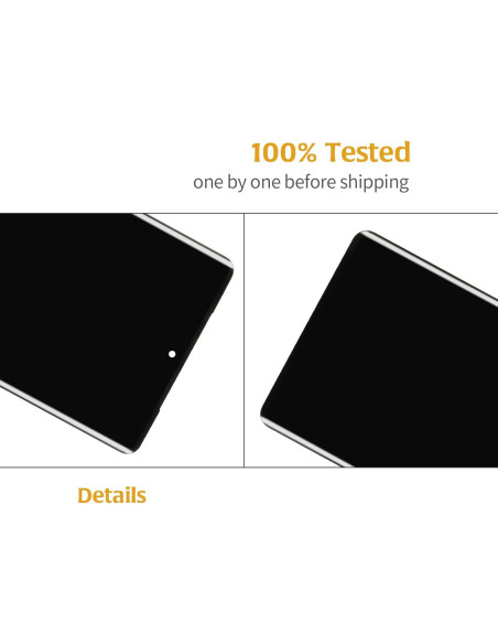 Pantalla OLED 6.7" con Marco Negro para Google Pixel 7 Pro