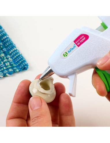 Kit de Pistola de Pegamento Caliente AdTech Mini + Palitos 71.12 cm