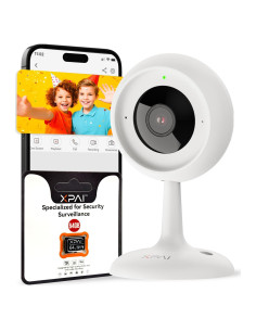 Cámara de Seguridad Interior XPAI 3MP 2K HD con Audio Bidireccional