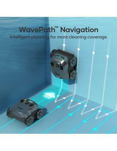 Limpiador de Piscinas Robótico AIPER Seagull Pro ZT6002, 150 min