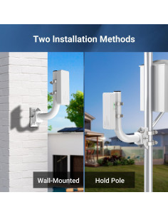 Soporte de Montaje Inalámbrico OWOKISO - Paquete de 2, Ajustable 150 2