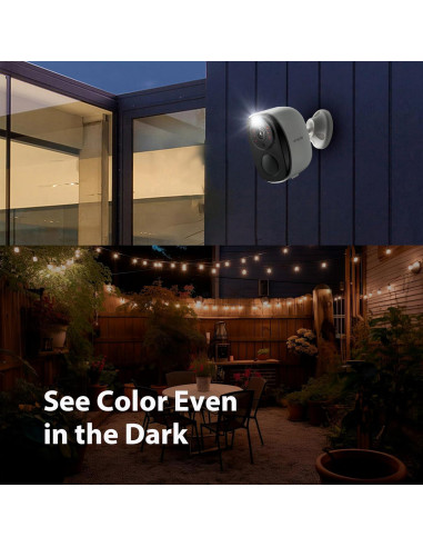 Cámara de Seguridad Inalámbrica Zmodo 1080p IP65 Batería