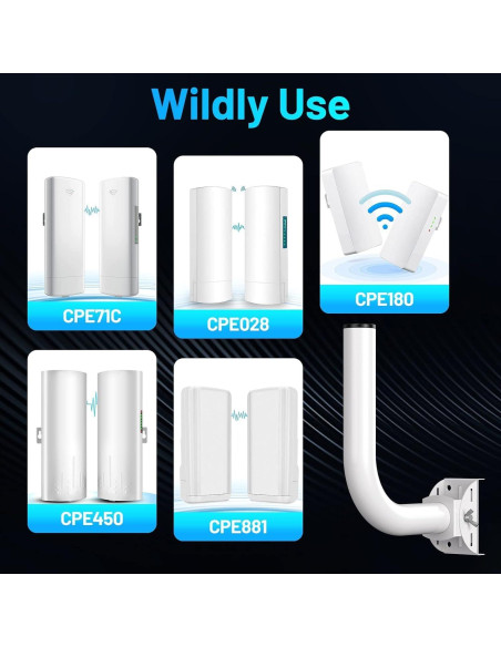 Soporte de Montaje Inalámbrico OWOKISO - Paquete de 2, Ajustable 150