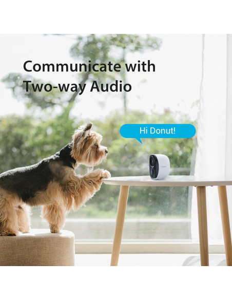 Cámara de Seguridad Inalámbrica Zmodo 1080p IP65 Batería