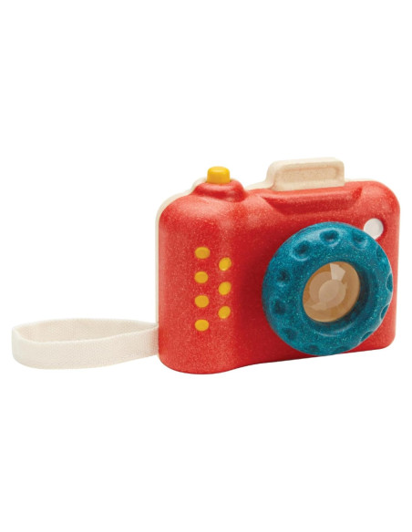 Cámara de Juguete de Madera PlanToys para Niños 18+ Meses