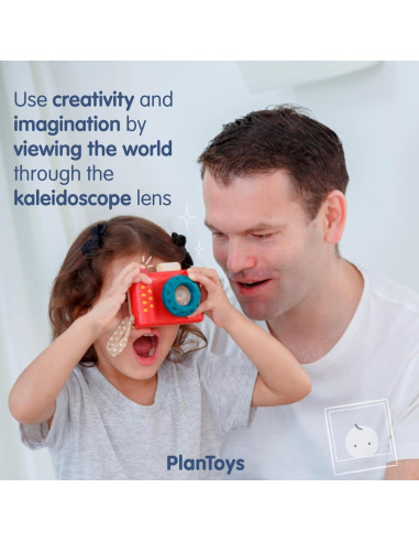 Cámara de Juguete de Madera PlanToys para Niños 18+ Meses