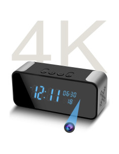 Cámara de Seguridad Reloj Despertador Cazoyol 4K Wi-Fi
