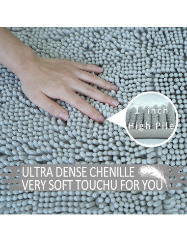 Conjunto de Alfombrillas de Baño Flotstiga 2 Piezas Antideslizantes