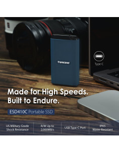 Transcend ESD410 2TB SSD Externo USB 3.2 Gen2 Resistente 2