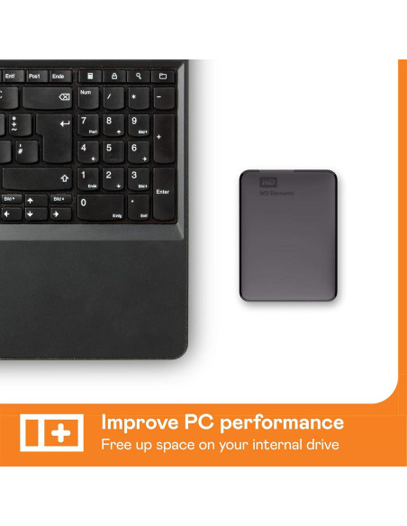 Disco Duro Externo Portátil WD 3TB USB 3.0 Negro