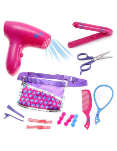 Juego de Estilista de Belleza Liberty Imports - 13 Piezas