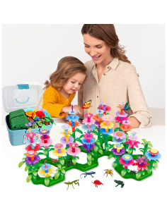 Set Jardinería Educativa 156 PCS Leetous Insectos y Flores 2