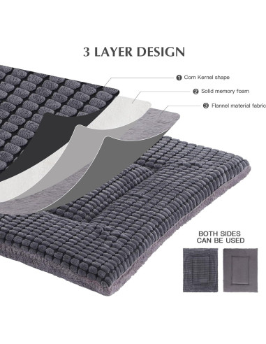 Manta para Perros BVAGSS 61x46cm Reversible Espuma Viscoelástica