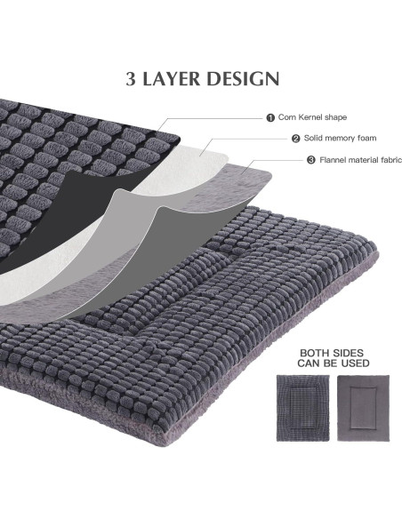 Manta para Perros BVAGSS 61x46cm Reversible Espuma Viscoelástica