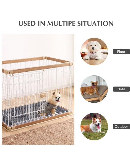 Manta para Perros BVAGSS 61x46cm Reversible Espuma Viscoelástica