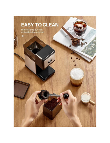 Molino de Café Eléctrico Reemix BRL-3062 Ajustable 1.31kg