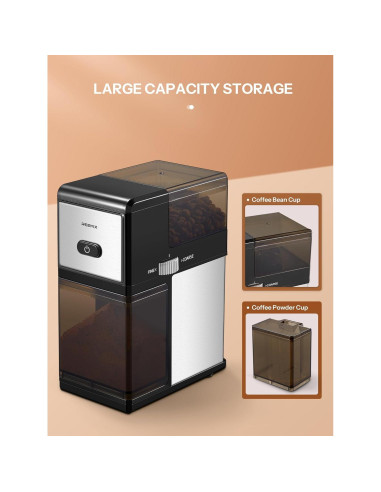 Molino de Café Eléctrico Reemix BRL-3062 Ajustable 1.31kg