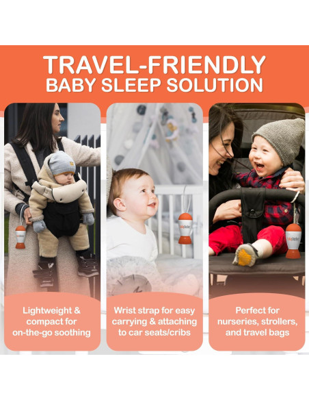 Máquina de Sonido Portátil Baby Shusher - Calma Bebés