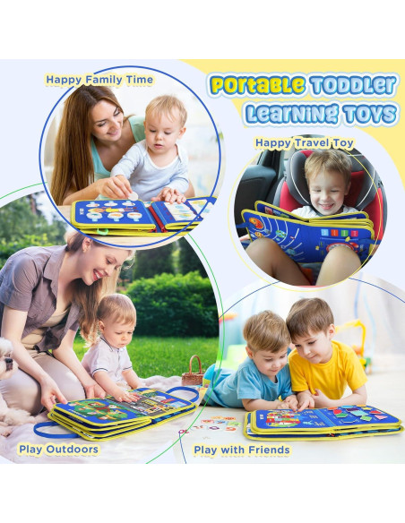 Tablero Ocupado Montessori URMYWO para Niños 1-4 Años