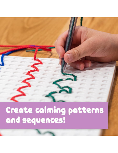 Tableros de Enhebrado SPARK & WOW | Set de 2 | Actividad Sensorial