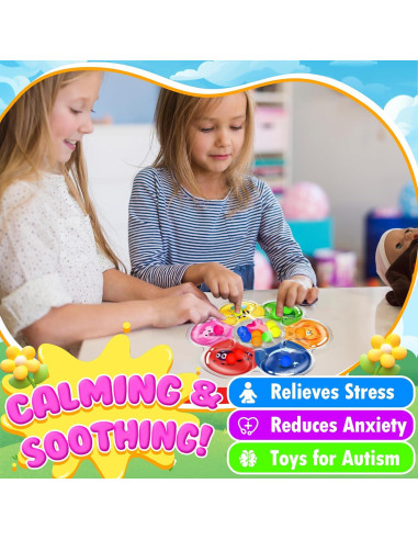 Juguete Sensorial de Clasificación de Colores MORECOLL HD601 - 15.5x17.1cm