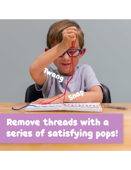 Tableros de Enhebrado SPARK & WOW | Set de 2 | Actividad Sensorial