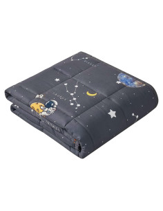 Manta con peso Anfie 91x122 cm 2.27 kg Gris Cielo